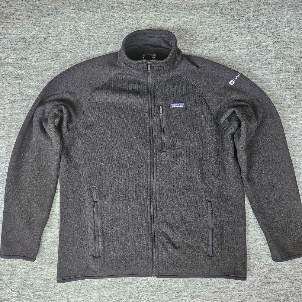 Patagonia Better Sweater Full Zip Fleece Jacket Mens XL Black BRANDED 25527 FA18